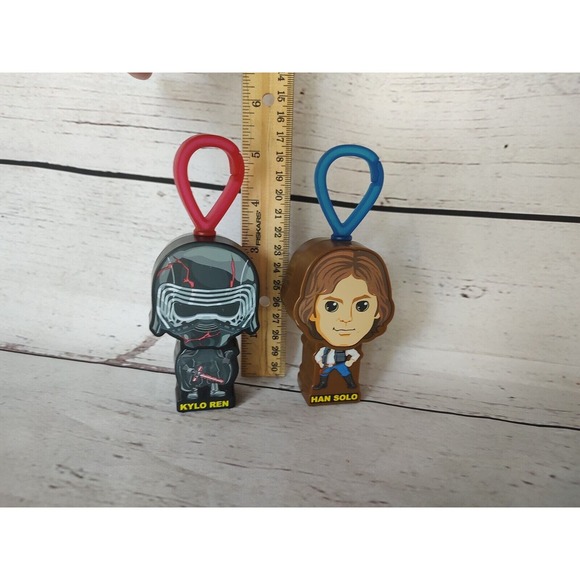 Lot 2019 McDonald’s Happy Meal Toy Star Wars Rise of Skywalker Kylo Ren Han Solo - Picture 3 of 5